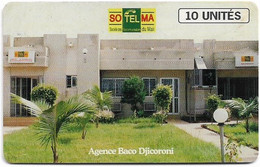 Mali - SoTelMa - Agence Baco Djicoroni (New Schlumberger Logo), 10U, 100.000ex, Used - Mali