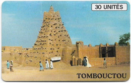 Mali - SoTelMa - Tombouctou (Black Schlumberger Logo), 30U, SC7, 100.000ex, Used - Malí