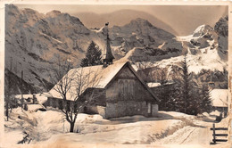 Mürren Engl. Kirche Grosshorn Breithorn - Mürren