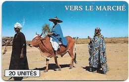 Mali - SoTelMa - Vers Le Marche, 20U, SC7, 100.000ex, Used - Malí