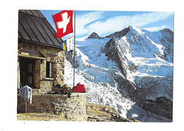 OLLON  (cpsm Suisse)   Cabanne De Moiry, C.A.S. Et Le Grand Cornier    -  L 1 - Ollon