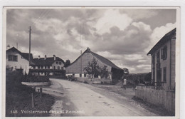 Vuisternens Devant Romont, Vue De Détail. Ancienne Voiture. Carte-photo - Romont