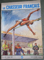 LE CHASSEUR FRANCAIS  N° 725 Juillet 1957 - SAUT EN HAUTEUR - Couv  Paul ORDNER - - Jagen En Vissen