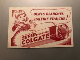 BUVARD SUPER Dentifrice COLGATE - Parfums & Beauté