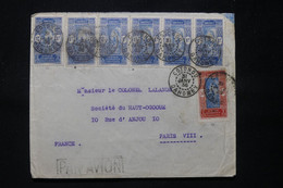 DAHOMEY - Enveloppe De Cotonou En 1936 Pour Paris Par Avion - L 78553 - Cartas & Documentos