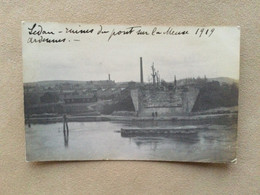 SEDAN–ruines Dupont Sur La Meuse 1909 (photographie) - Sedan