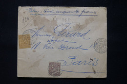 MONACO - Enveloppe En Chargé  De Monte Carlo Pour Paris En 1905 - L 78559 - Brieven En Documenten