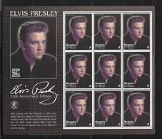 BEQUIA  2002 ELVIS PRESLEY FEUILLET  YVERT N°  NEUF MNH** - Elvis Presley