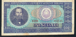 ROMANIA P97 100 LEI 1966   FINE - Roumanie