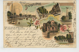 ALLEMAGNE - Gruss Aus BREMERVÖRDE (1903) - Bremervoerde