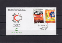 Libya 2007 - FDC - Libyan Red Crescent : 50 Years Of Human Service - Excellent Quality - Libye