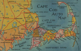 Cape Cod Auto Map - Cape Cod