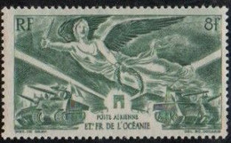 Ets FR De L'Océanie N° 19 P.a. - 1946 Anniversaire De La Victoire