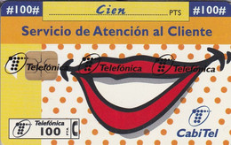 ¡¡OFERTA!! P-335 TARJETA TELEFONICA DE ESPAÑA DE ATENCION AL CLIENTE NUEVA-MINT - Other & Unclassified