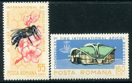 ROMANIA 1965 Apimondia Congress MNH / **.  Michel 2425-26 - Nuovi