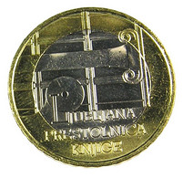 3 Euros - Slovénie - Ljubljana Prestolnica -  2010 - Bi Métal - Sup - - Slowenien