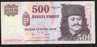 HUNGARY  P188d  500 FORINT  2005   EA     UNC. - Hungría