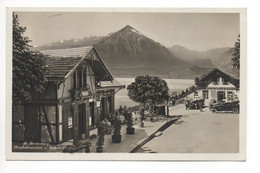 Delcampe - BEATENBERG Bergbahnstation Bahnhofbuffet Auto - Beatenberg