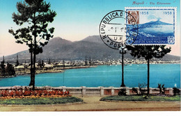 CARTE MAXIMUM SAINT MARIN 1958 - Storia Postale