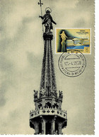 CARTE MAXIMUM SAINT MARIN 1958 FIERA DI MILANO - Storia Postale