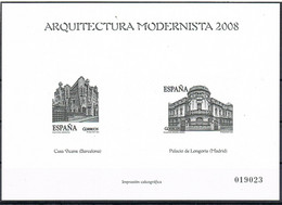 2008 - SPAGNA / SPAIN - STAMPA GRAFICA / GRAPHIC PRINTING - ARCHITETTURA MODERNA / MODERN ARCHITECTURE. - Ensayos & Reimpresiones