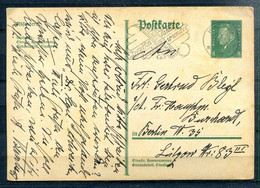 ALLEMAGNE - Ganzsache (Entier Postal) Michel P181 (Kassel Nach Berlin) - Briefkaarten