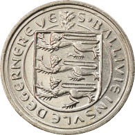 Monnaie, Guernsey, Elizabeth II, 5 Pence, 1982, TTB, Copper-nickel, KM:29 - Guernesey