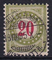 19E II K  Portomarke Sauber Vollstempel CHAUX DE FONDS - Postage Due