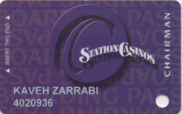 Carte Casino : Station Casinos : Chairman (6 Casinos) - Casino Cards