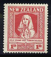 Nouvelle Zélande - 1930 - N° 186 Oeuvres Antituberculeuses - Ongebruikt