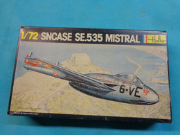 Maquette Plastique 1/72 Heller Ref 221  SNCASE SE 535 MISTRAL - Other & Unclassified