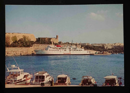 M.V. " GHAWDEX " - Malta - Gozo Ferry -  Pieta, Malta - Ship Nave Boat - Traghetti