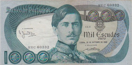 PORTUGAL 1000 ESCUDOS - D. PEDRO V - Ch. 11 26-10-1982 - Portugal