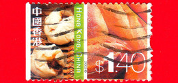 HONG KONG - Usato - 2002 - Diversità Culturale - Cibo - Dumplings And Bread - $ 1.40 - Used Stamps