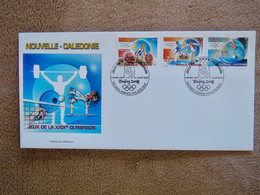 FDC : SPORTS BEIJING 2008 - New-Caledonia - Ohne Zuordnung