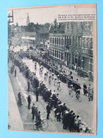 100 KM Te ST>. ANDRIES Bij Brugge Overzicht Vertrek Beroeps ( ) 1932 ( Zie Foto Voor Detail ) KRANTENARTIKEL ! - Cyclisme
