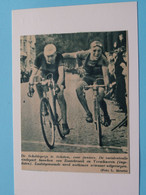 SCHELDEPRIJS Te SCHOTEN Juniors, ROOSEBROECK / VERSCHUEREN Winnaar - 1941 ( Zie Foto Voor Detail ) KRANTENARTIKEL ! - Cyclisme