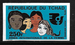 Tchad  Poste Aérienne  N° 156 Année De La Femme   Non Dentelé    Neuf * * B/TB  =  MNH F/VF  Le Moins Cher Du Site ! ! ! - Autres & Non Classés