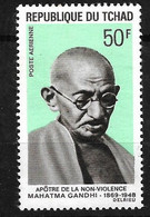 Tchad   Poste Aérienne  N° 56  Mahatma  Gandhi       Neuf   * * B/TB  =  MNH F/VF  Le Moins Cher Du Site ! ! ! - Mahatma Gandhi