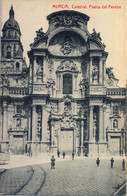 MURCIA , T.P. NO CIRCULADA , CATEDRAL , PUERTA DEL PERDÓN , ED. FOTOTIPIA THOMAS - Murcia