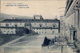 CORUÑA / SANTIAGO DE COMPOSTELA - HOSPITAL REAL  , HAUSER Y MENET Nº 451 - Santiago De Compostela