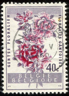 COB 1122- V  4 (o) Rose Absent Dans Les 2 Branches Inférieures Et La Feuille - 1931-1960