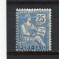PORT-SAID - Y&T N° 28* - MH - Type Mouchon - Unused Stamps
