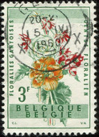 COB 1123 -V  4 (o) Poinr Rouge Dans Le Cadre Blanc à Hauteur Du "ses" De Gantoises - 1931-1960