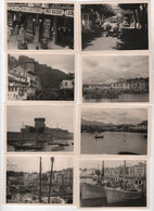 Photo Originale Lot De 13 Saint JEAN De LUZ Commerce Attelage Boeuf Port Bateau BA 1334 BA 1320 - Lieux