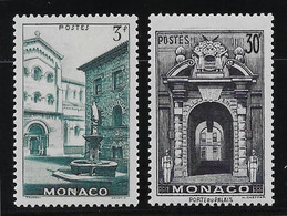 Monaco N° 369/370 - Neuf ** Sans Charnière - TB - Ungebraucht
