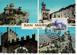 CARTE MAXIMUM SAINT MARIN REPUBLICA DI SAN MARINO - Other & Unclassified