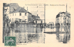 PARIS-75015-BLD DE GRENELLE , LA CRUE DE JANVIER 1910 - Paris (15)