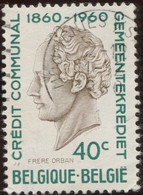 COB 1160-V  4 (o) Traînées De Couleur Dans Les Lettres KREDIET - 1931-1960