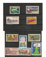 1975/78 P.A. N° Y/T :163-164-166-171-173-176-177-183-184 Oblitérés CÔTE: 22,00 € - Used Stamps